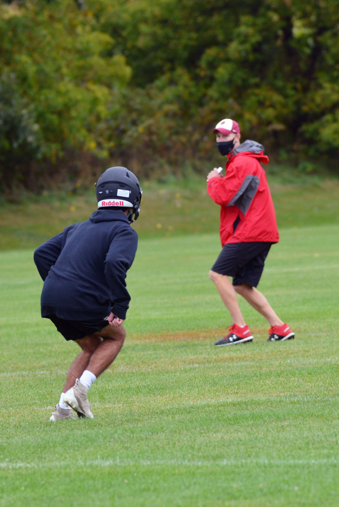 Badger Football Practice
